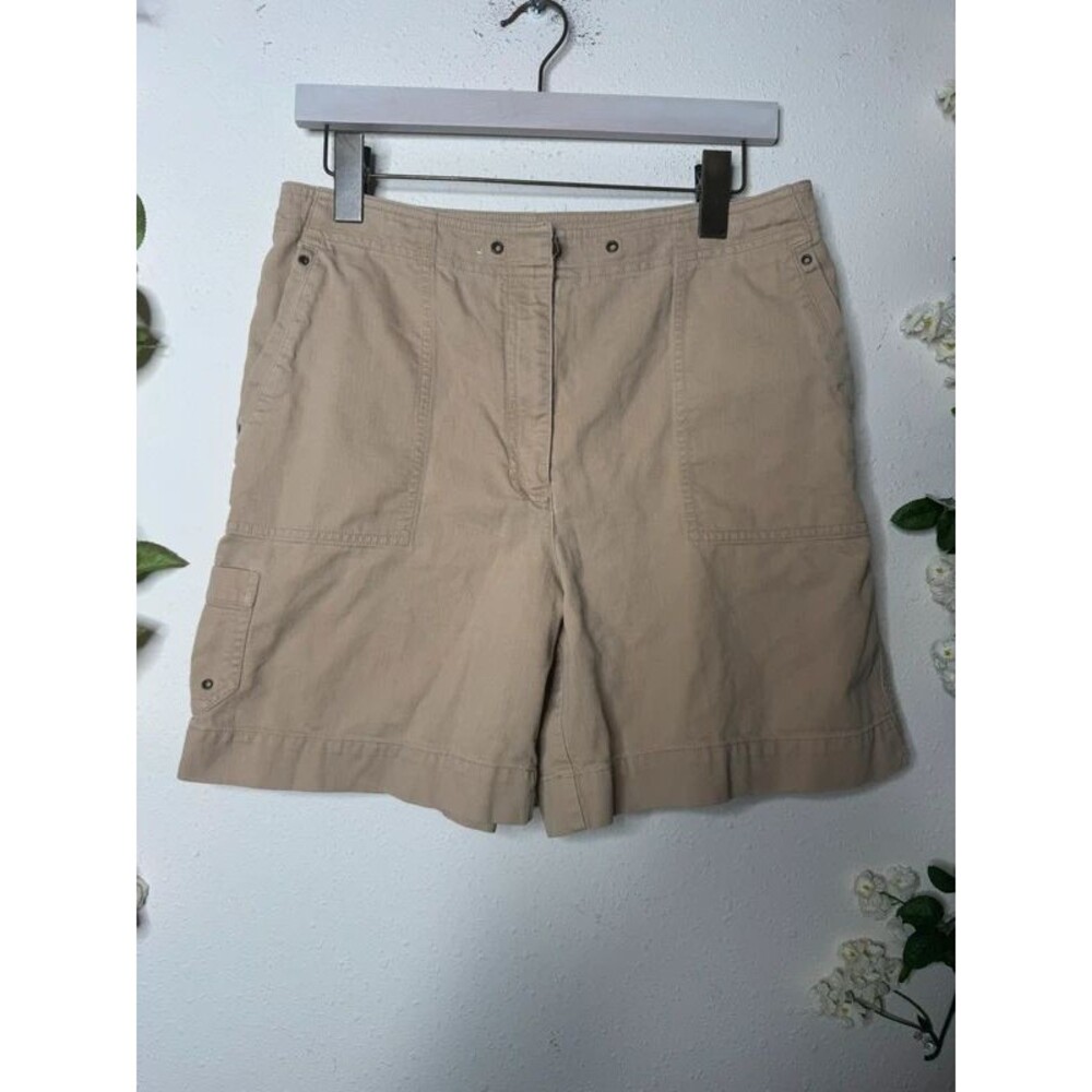 Ralph Lauren khaki camp shorts 6.5 inch inseam